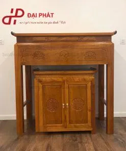 Bàn thờ gỗ gụ hiện đại