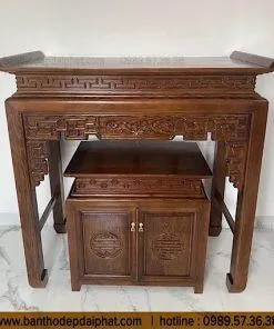 Bàn thờ gỗ tự nhiên đẹp