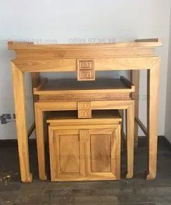 Bàn thờ hiện đại đẹp 3 chi tiết