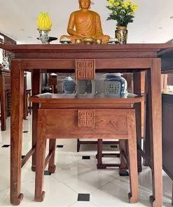 Bàn thờ hiện đại gỗ gụ