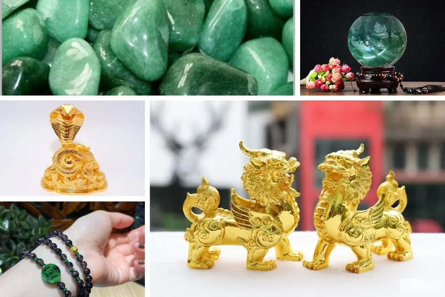 Vật phẩm phong thủy từ đá tự nhiên giúp Kỷ Tỵ cân bằng năng lượng