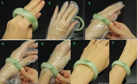 Cách đeo vòng cẩm thạch