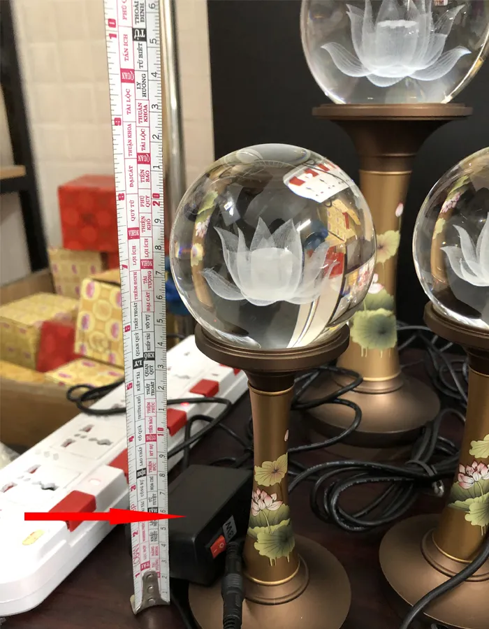 Top 20 Mẫu Đèn Bàn Thờ Gia Tiên Đẹp Chuẩn Phong Thủy 2026 23 Cấu tạo của đèn thờ cúng tại Đồ thờ Lộc Phát