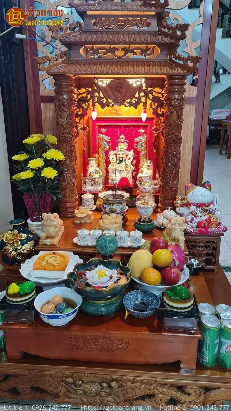 Cây để bàn thờ Thần tài hóa giải những điều không may