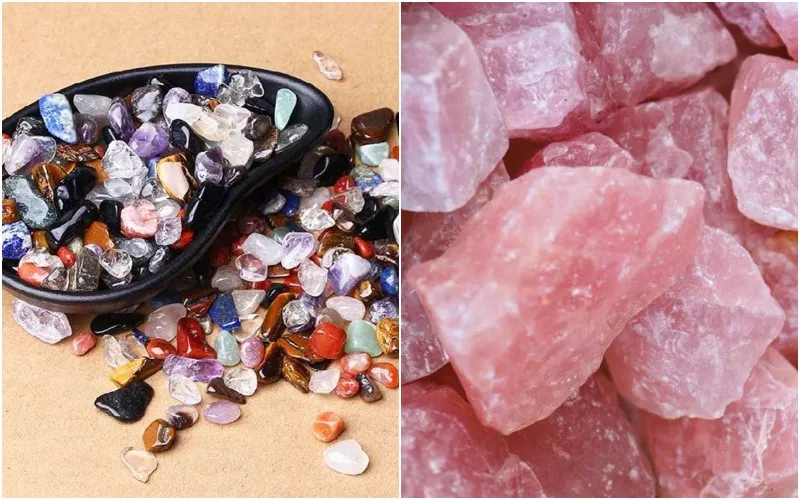 Vòng tay đá thạch anh tóc vàng với sợi rutile tự nhiên