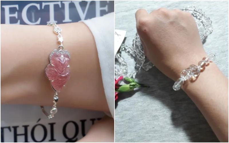 Cách bảo quản vòng tay đá thạch anh đúng cách