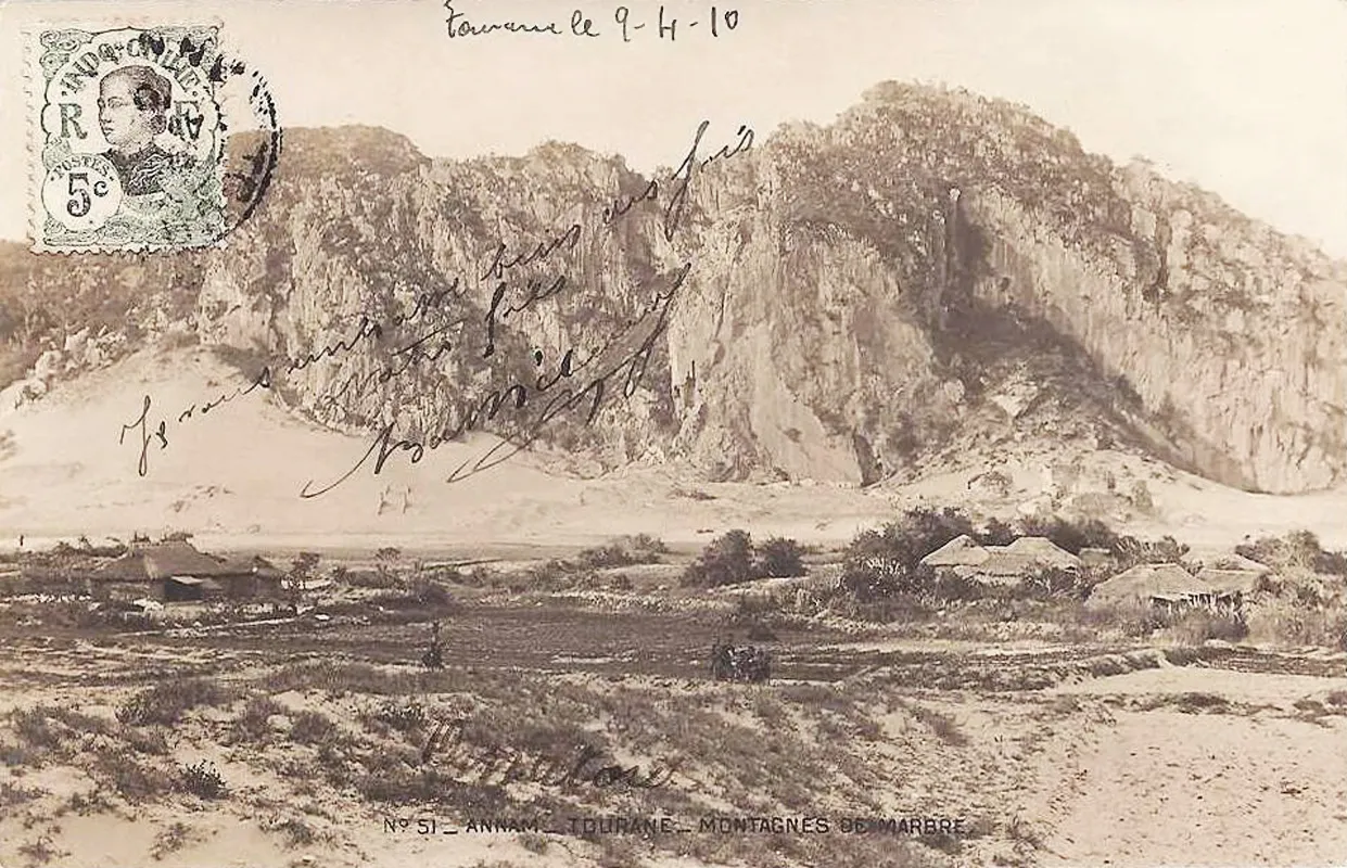 Ảnh tư liệu về danh thắng Ngũ Hành Sơn thời xưa