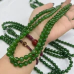 Dây chuyền ngọc bích Nephrite tự nhiên thiết kế tinh xảo năm 2026