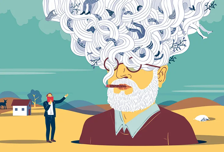 Hình ảnh trừu tượng về sự phản chiếu tâm trí qua giấc ngủ