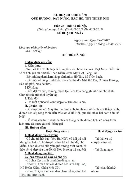 Tài liệu hướng dẫn giáo dục trẻ em kết hợp với các yếu tố văn hóa truyền thống