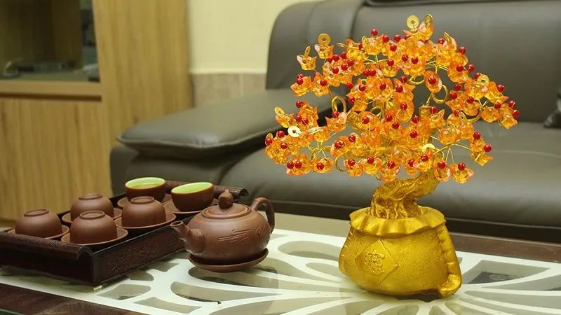 Vòng tay trầm hương tự nhiên, mang năng lượng Mộc ổn định