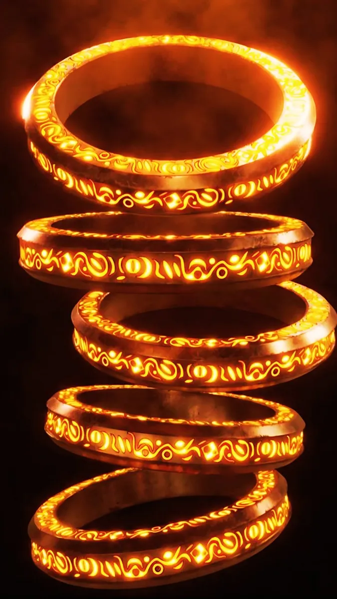 Hình nền mệnh Kim mang tông trắng, ánh kim biểu trưng cho tiền tài, sự sắc sảo và quyết đoán trong công việc