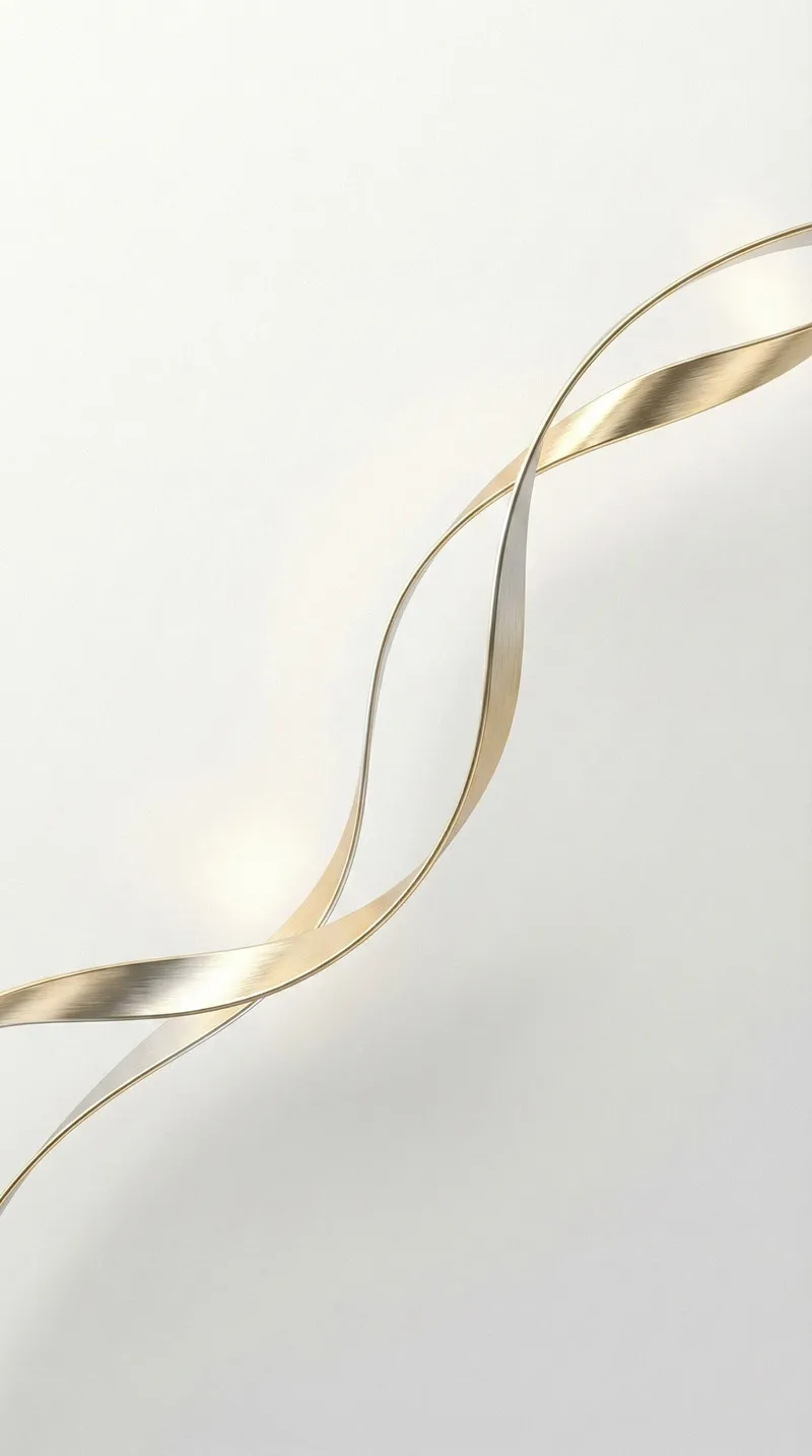 Hình nền mệnh Kim mang tông trắng, ánh kim biểu trưng cho tiền tài, sự sắc sảo và quyết đoán trong công việc