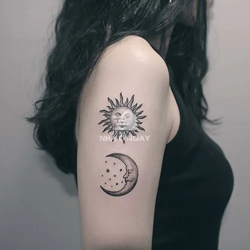 Hình xăm kim tự tháp hợp mệnh Thổ 1990