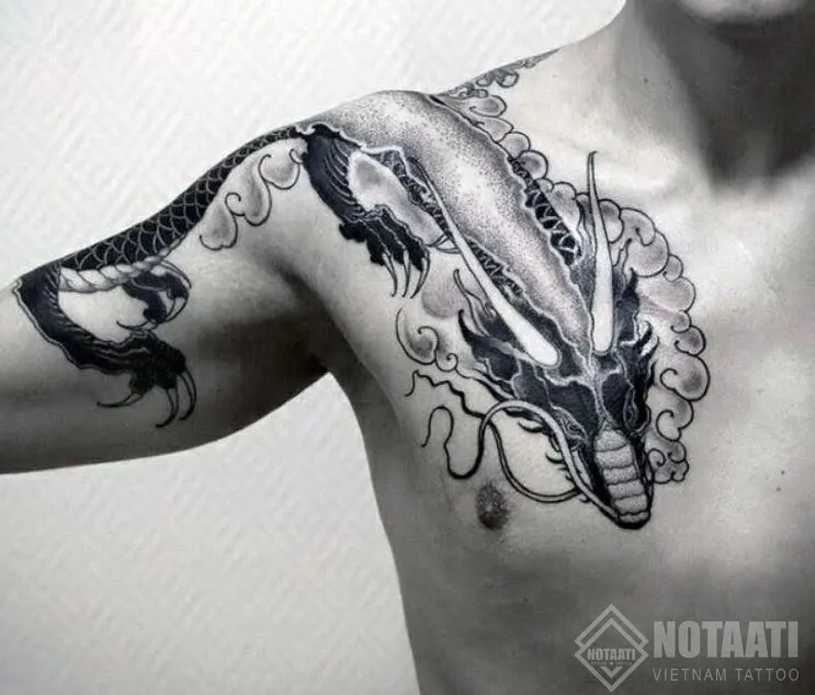 Người mệnh Hỏa xăm hình rồng mang đến thành công