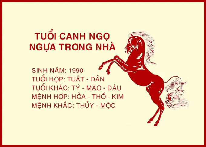 Đặc điểm tử vi và bản mệnh người sinh năm Canh Ngọ 1990