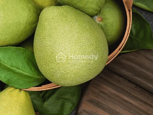 Quả bưởi mang lại hương thơm thanh khiết và ý nghĩa phồn vinh