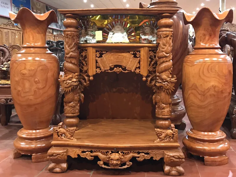 Cách Bài Trí Bàn Thờ Thần Tài Thổ Địa Đúng Phong Thủy 2026 16 Bàn thờ ông Địa, Thần Tài