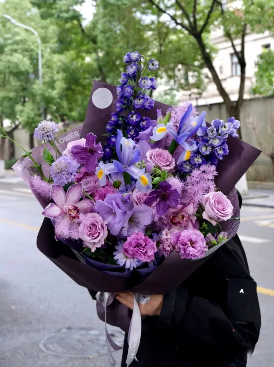 Phối màu hoa pastel cho mệnh Mộc