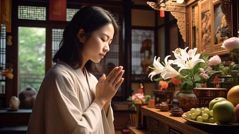 Bài văn khấn Thần linh Thổ công chuẩn phong thủy ngày Rằm tháng 10