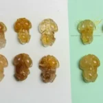 Mặt dây chuyền tỳ hưu thạch anh tóc vàng cao cấp tại NaBei