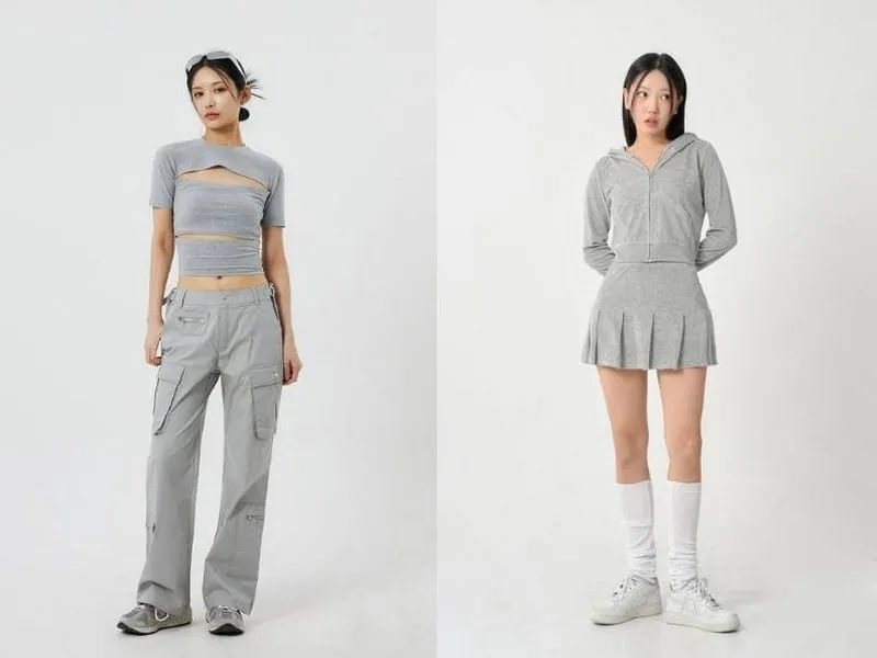 Sử dụng màu xám trong trang phục hàng ngày của người mệnh Thổ