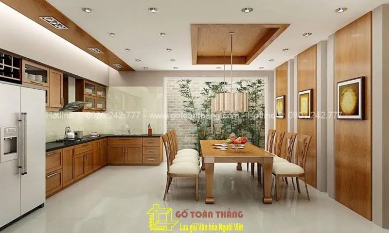 Lắp đèn chiếu sáng giúp hóa giải sát khí từ xà ngang