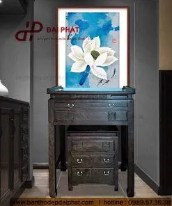 Mẫu bàn thờ chung cư hiện đại