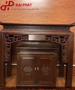 Mẫu bàn thờ đứng đơn giản