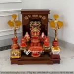 Bàn thờ ông địa thần tài đẹp BTT-3325 chuẩn phong thủy 2026