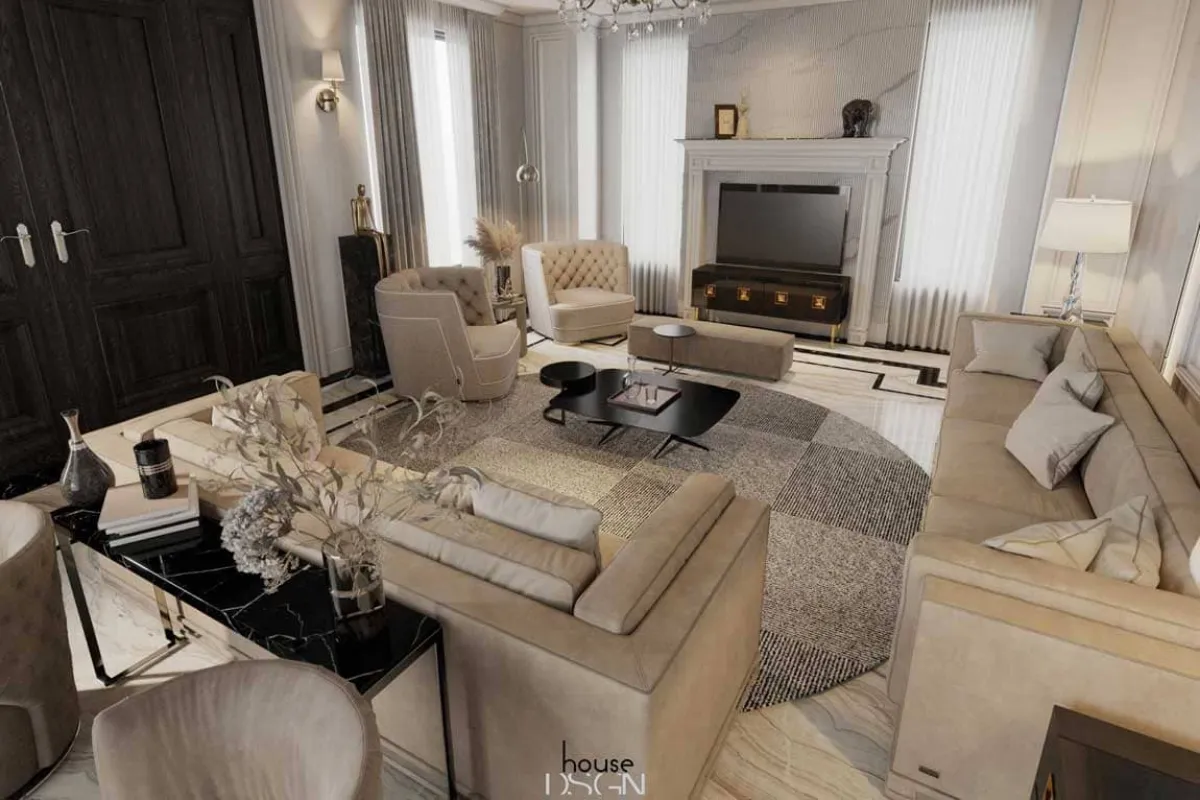 Thiết kế nội thất theo phong cách luxury tạo sự sang trọng cho không gian sống