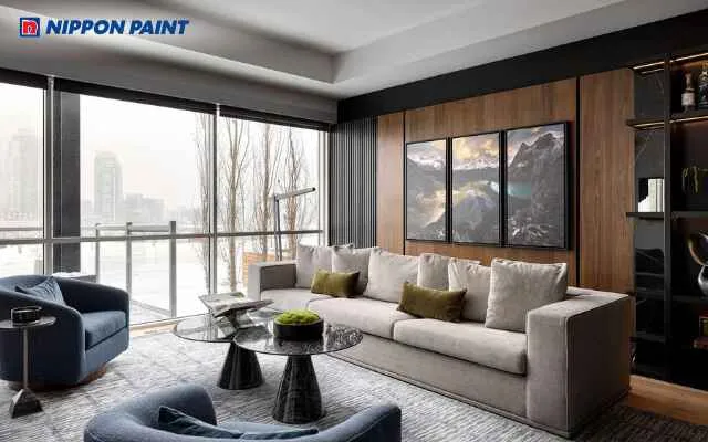 Mẫu 25: Vân gỗ tự nhiên mang đến cảm giác gần gũi, thư giãn