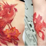 Hình xăm mặt trời phù hợp với người mệnh Hỏa