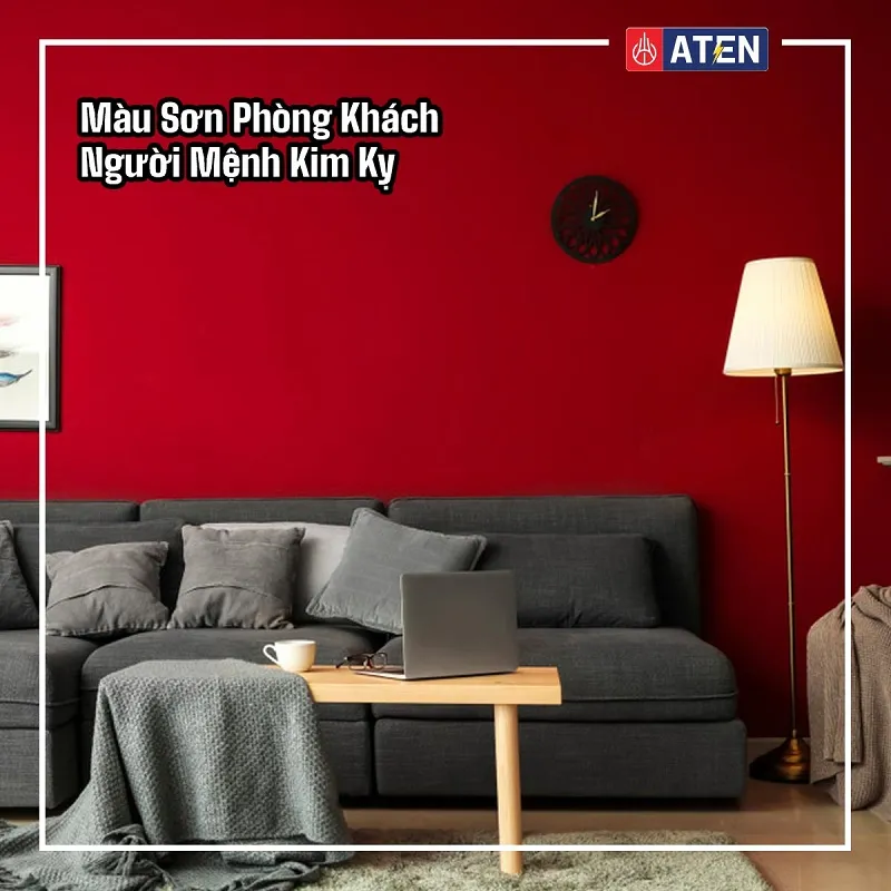 màu đỏ là màu tối kỵ đối với hành kim