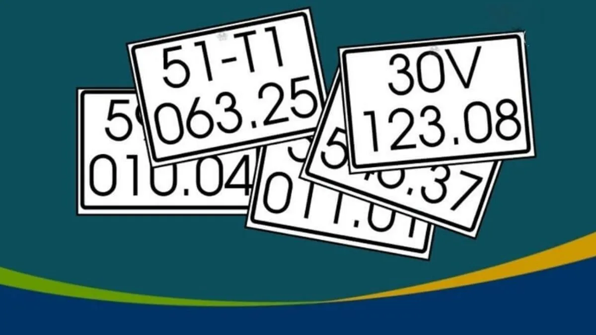 Biển số xe hợp mệnh Mộc