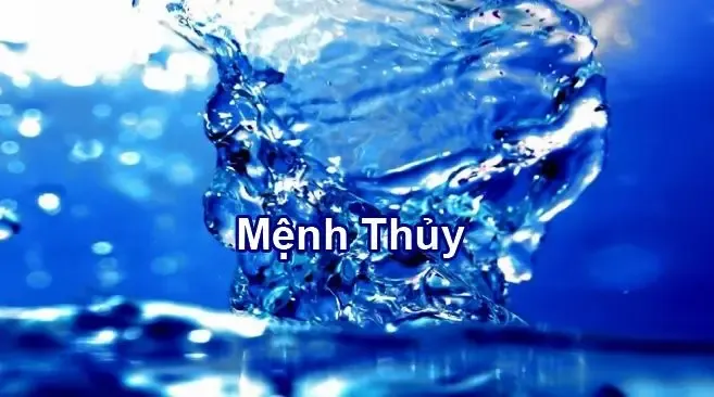 Định nghĩa mệnh Thủy