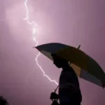 mơ thấy người bị sét đánh