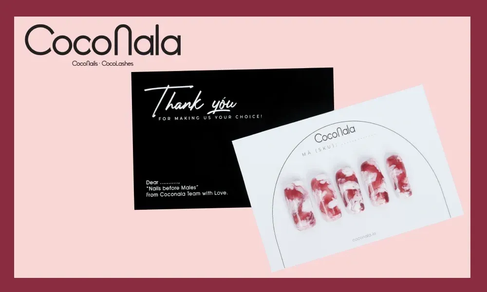 Nail đỏ tươi trẻ