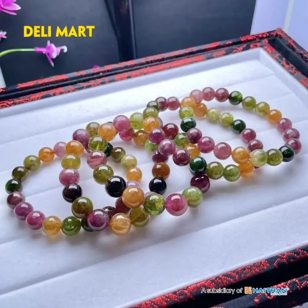 Các viên đá Tourmaline chưa chế tác