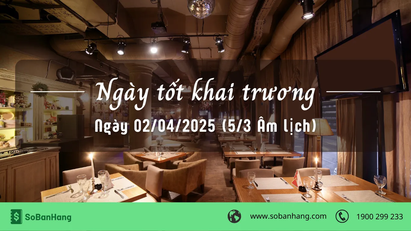 Ngày tốt khai trương tháng 4 năm 2026 theo phong thủy