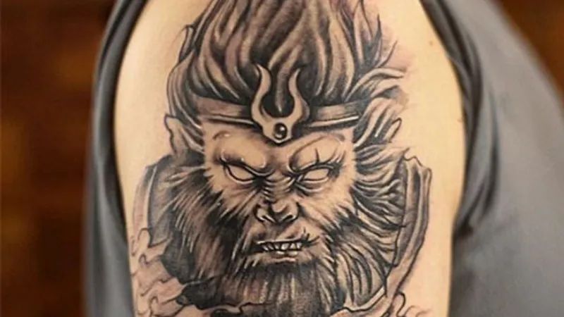 Hình xăm con khỉ phù hợp với nữ mệnh Kim