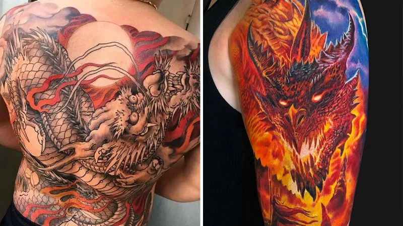 Rồng lửa biểu tượng quyền lực và sự phát triển