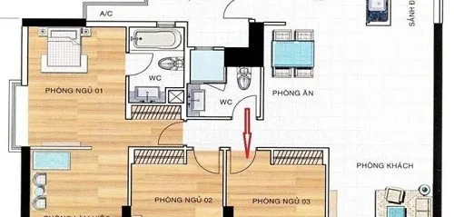 Lỗi đại kỵ nhà vệ sinh đối diện cửa phòng ngủ