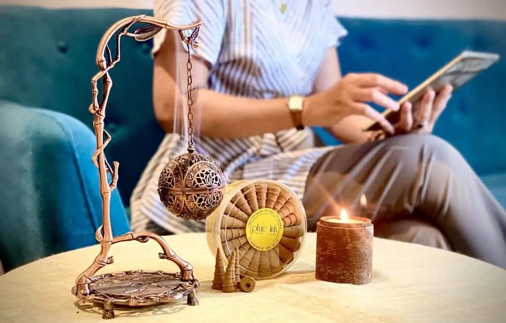 Nụ trầm hương được sử dụng phổ biến trong các nghi lễ tâm linh