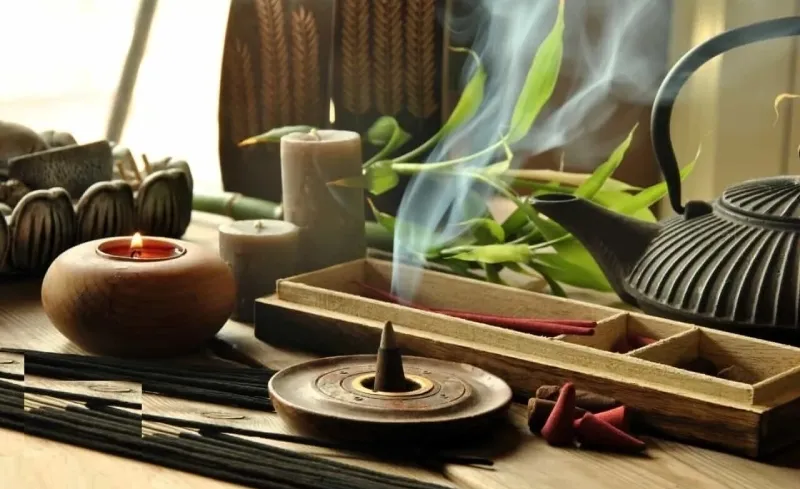 Đốt nụ trầm hương đúng cách giúp tỏa hương đều và an toàn