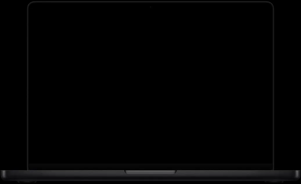 Màn hình Macbook Pro hiển thị đồ họa game Cyberpunk 2077 yêu cầu hiệu năng cực cao và xử lý hình ảnh phức tạp