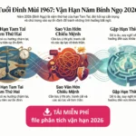 Phân tích vận hạn tuổi 1967