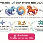 Phân tích vận hạn tuổi 1996
