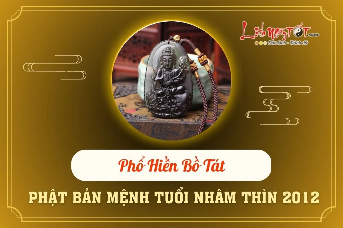 Phat ban menh nguoi sinh nam 2012