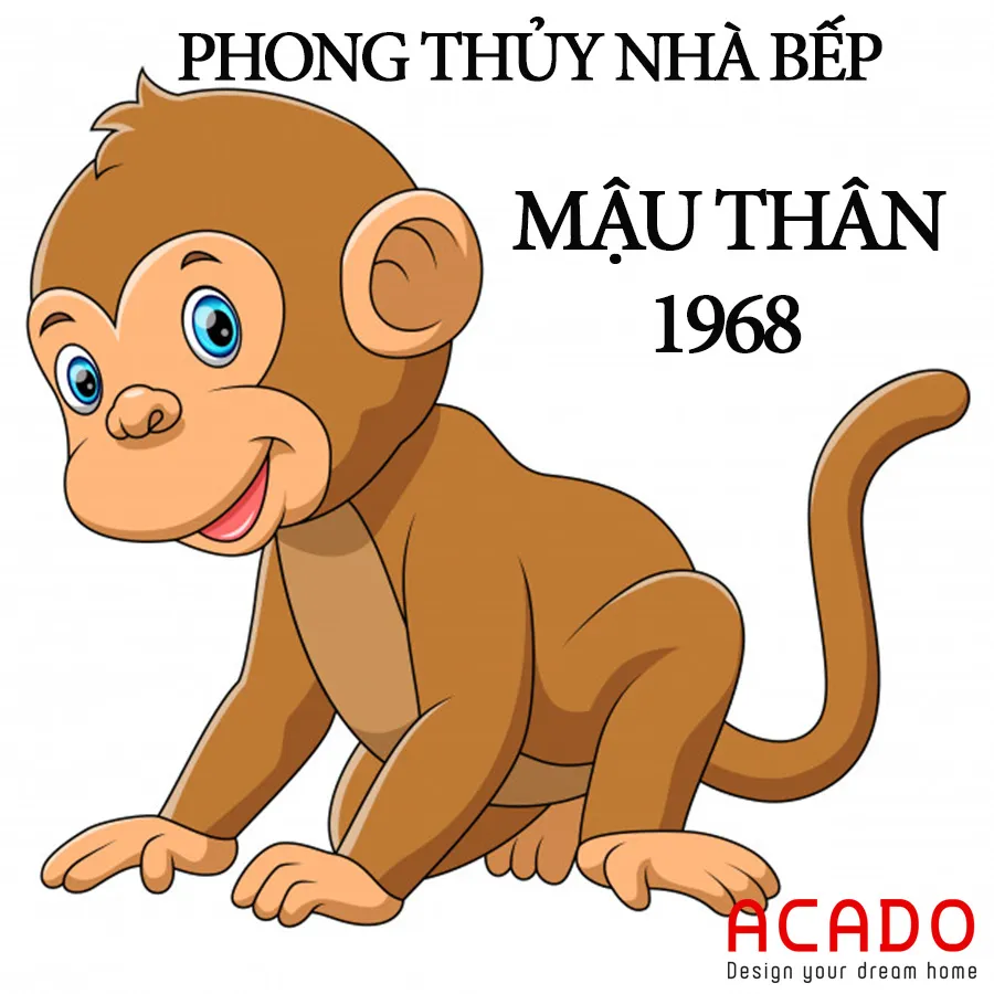 Phong thủy nhà bếp và nhà vệ sinh cho gia chủ tuổi Mậu Thân 1968